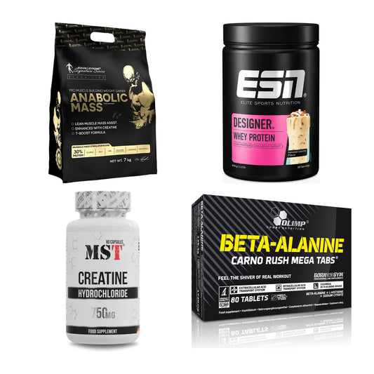 Masseaufbau für Fortgeschrittene: Kevin Levrone Anabolic + 3 weitere – alle enthaltenen Artikel