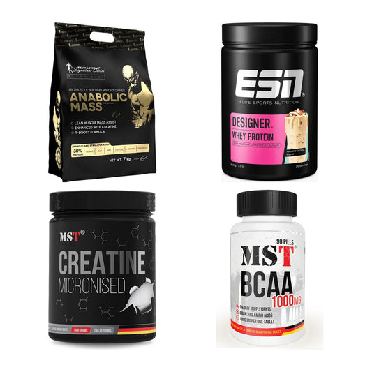 Masseaufbau für Fortgeschrittene: Kevin Levrone Anabolic + 3 weitere – alle enthaltenen Artikel