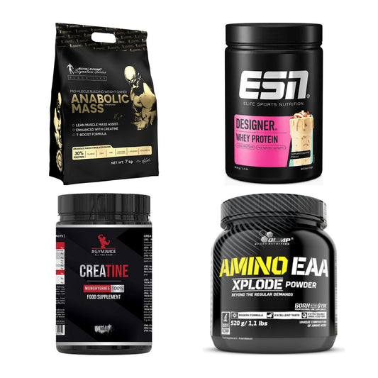 Masseaufbau für Fortgeschrittene: Kevin Levrone Anabolic + 3 weitere – alle enthaltenen Artikel
