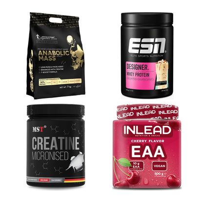 Masseaufbau für Fortgeschrittene: Kevin Levrone Anabolic + 3 weitere – alle enthaltenen Artikel