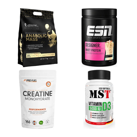 Masseaufbau für Fortgeschrittene: Kevin Levrone Anabolic + 3 weitere – alle enthaltenen Artikel