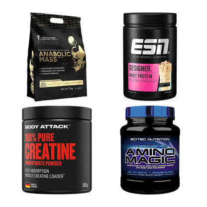 Masseaufbau für Fortgeschrittene: Kevin Levrone Anabolic + 3 weitere – alle enthaltenen Artikel
