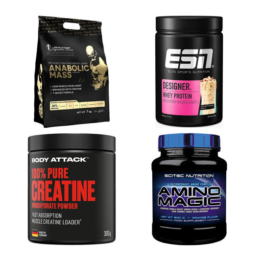 Masseaufbau für Fortgeschrittene: Kevin Levrone Anabolic + 3 weitere – alle enthaltenen Artikel