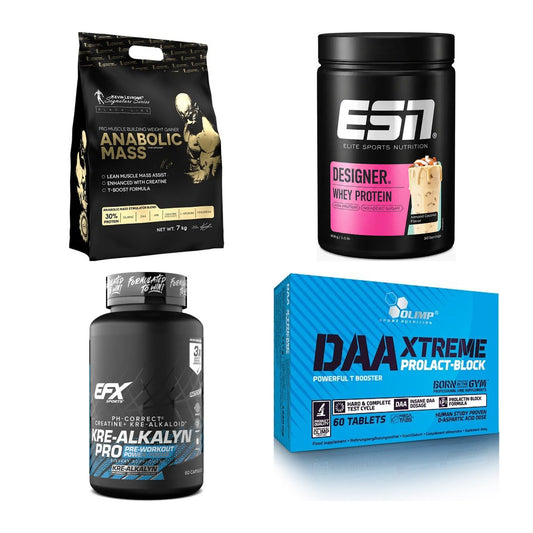 Masseaufbau für Fortgeschrittene: Kevin Levrone Anabolic + 3 weitere – alle enthaltenen Artikel