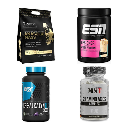 Masseaufbau für Fortgeschrittene: Kevin Levrone Anabolic + 3 weitere – alle enthaltenen Artikel