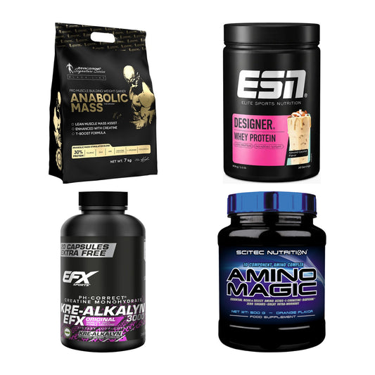 Masseaufbau für Fortgeschrittene: Kevin Levrone Anabolic + 3 weitere – alle enthaltenen Artikel
