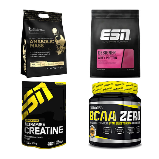 Masseaufbau für Fortgeschrittene: Kevin Levrone Anabolic + 3 weitere – alle enthaltenen Artikel