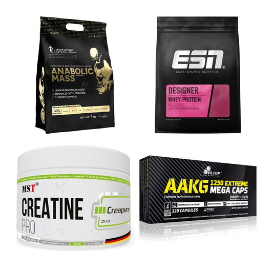 Masseaufbau für Fortgeschrittene: Kevin Levrone Anabolic + 3 weitere – alle enthaltenen Artikel