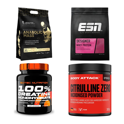 Masseaufbau für Fortgeschrittene: Kevin Levrone Anabolic + 3 weitere – alle enthaltenen Artikel