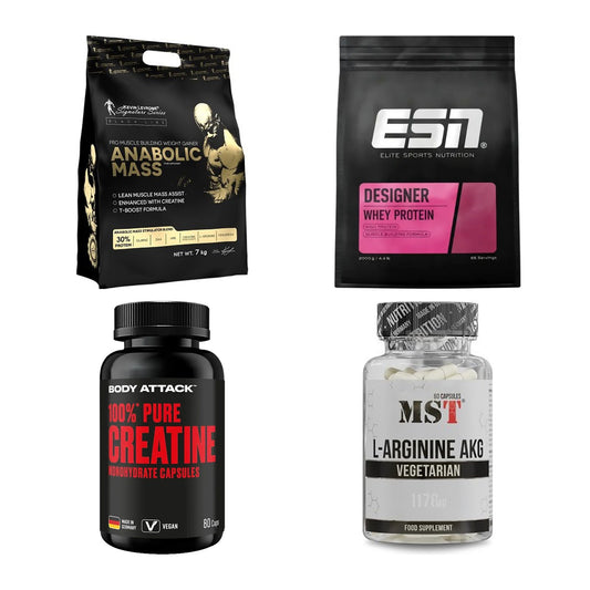 Masseaufbau für Fortgeschrittene: Kevin Levrone Anabolic + 3 weitere – alle enthaltenen Artikel