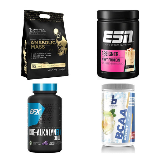 Masseaufbau für Fortgeschrittene: Kevin Levrone Anabolic + 3 weitere – alle enthaltenen Artikel