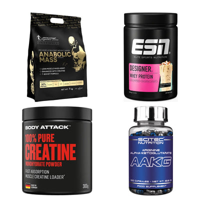 Masseaufbau für Fortgeschrittene: Kevin Levrone Anabolic + 3 weitere – alle enthaltenen Artikel