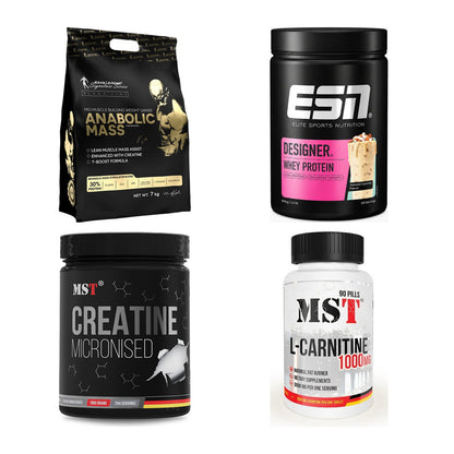 Masseaufbau für Fortgeschrittene: Kevin Levrone Anabolic + 3 weitere – alle enthaltenen Artikel
