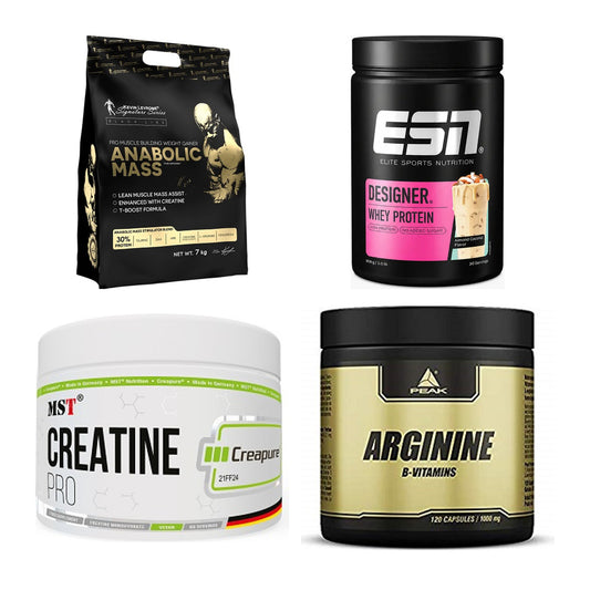 Masseaufbau für Fortgeschrittene: Kevin Levrone Anabolic + 3 weitere – alle enthaltenen Artikel