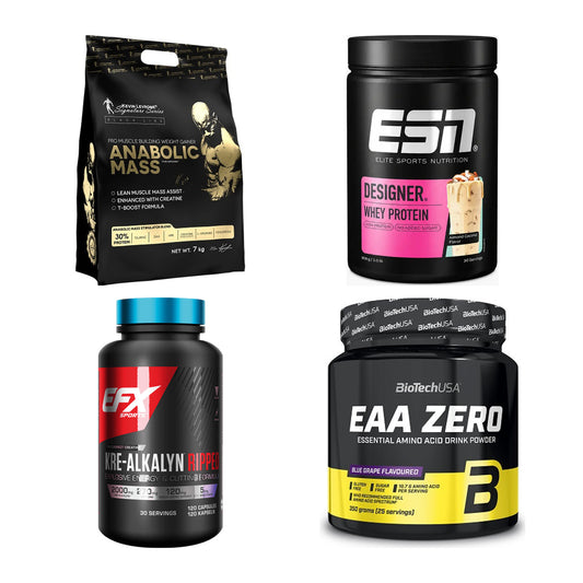 Masseaufbau für Fortgeschrittene: Kevin Levrone Anabolic + 3 weitere – alle enthaltenen Artikel