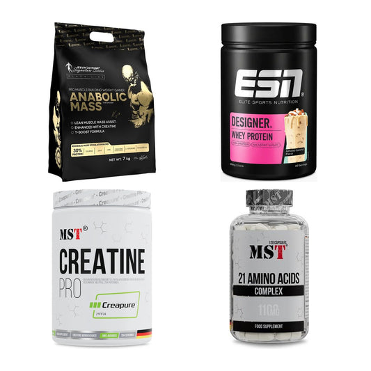 Masseaufbau für Fortgeschrittene: Kevin Levrone Anabolic + 3 weitere – alle enthaltenen Artikel