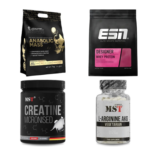 Masseaufbau für Fortgeschrittene: Kevin Levrone Anabolic + 3 weitere – alle enthaltenen Artikel