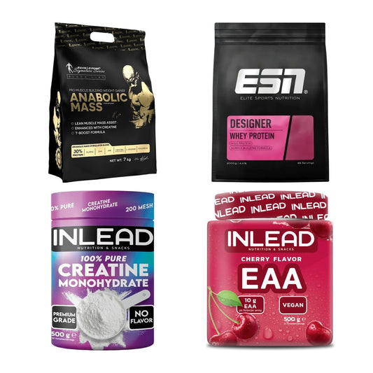 Masseaufbau für Fortgeschrittene: Kevin Levrone Anabolic + 3 weitere – alle enthaltenen Artikel