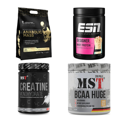 Masseaufbau für Fortgeschrittene: Kevin Levrone Anabolic + 3 weitere – alle enthaltenen Artikel