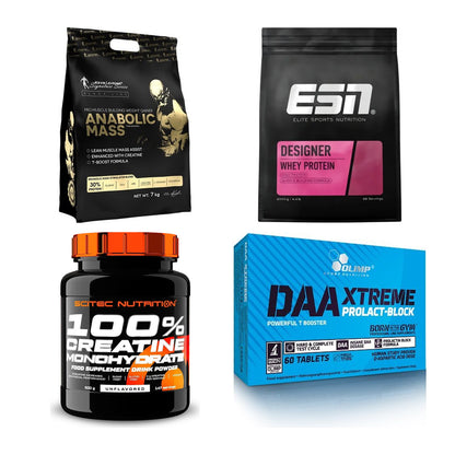 Masseaufbau für Fortgeschrittene: Kevin Levrone Anabolic + 3 weitere – alle enthaltenen Artikel