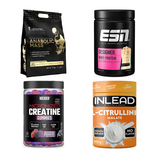 Masseaufbau für Fortgeschrittene: Kevin Levrone Anabolic + 3 weitere – alle enthaltenen Artikel