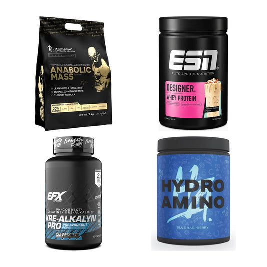 Masseaufbau für Fortgeschrittene: Kevin Levrone Anabolic + 3 weitere – alle enthaltenen Artikel