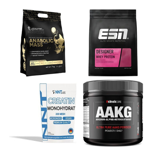 Masseaufbau für Fortgeschrittene: Kevin Levrone Anabolic + 3 weitere – alle enthaltenen Artikel
