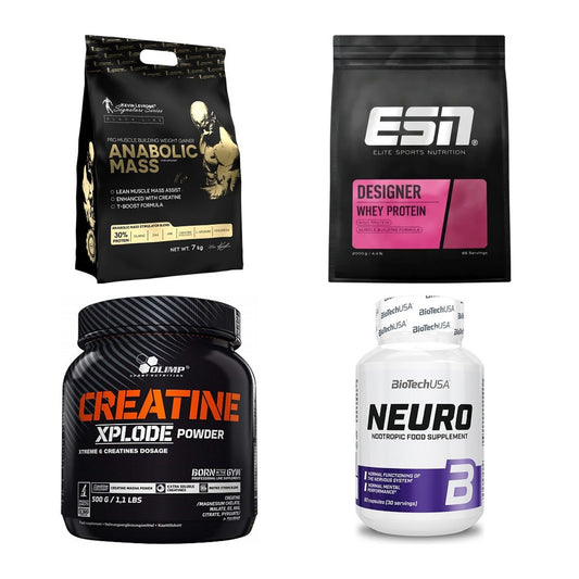 Masseaufbau für Fortgeschrittene: Kevin Levrone Anabolic + 3 weitere – alle enthaltenen Artikel