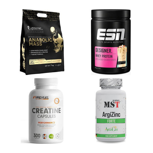 Masseaufbau für Fortgeschrittene: Kevin Levrone Anabolic + 3 weitere – alle enthaltenen Artikel