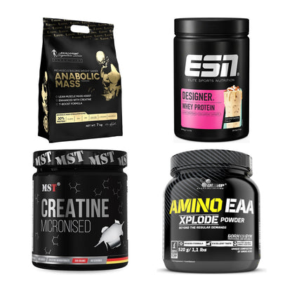Masseaufbau für Fortgeschrittene: Kevin Levrone Anabolic + 3 weitere – alle enthaltenen Artikel