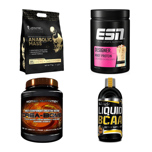 Masseaufbau für Fortgeschrittene: Kevin Levrone Anabolic + 3 weitere – alle enthaltenen Artikel