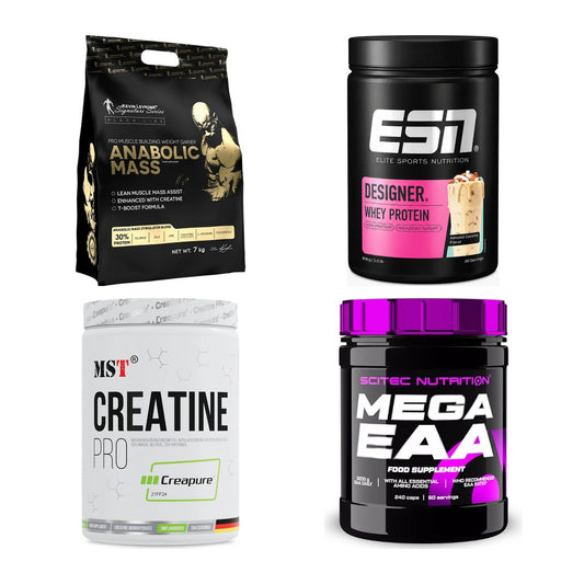 Masseaufbau für Fortgeschrittene: Kevin Levrone Anabolic + 3 weitere – alle enthaltenen Artikel