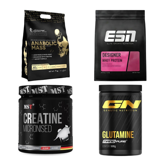 Masseaufbau für Fortgeschrittene: Kevin Levrone Anabolic + 3 weitere – alle enthaltenen Artikel