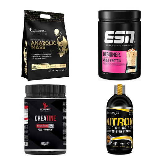 Masseaufbau für Fortgeschrittene: Kevin Levrone Anabolic + 3 weitere – alle enthaltenen Artikel