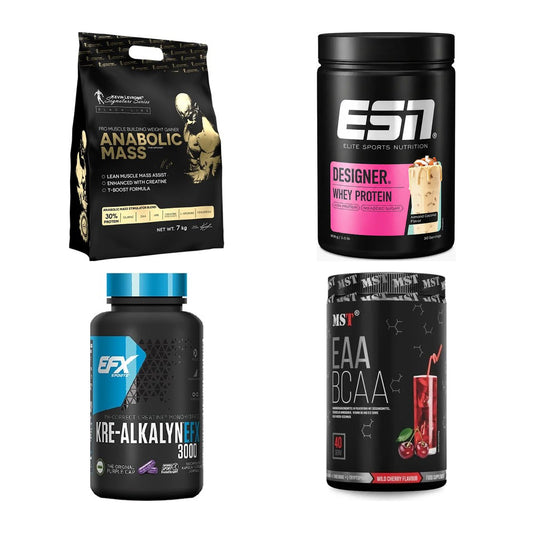 Masseaufbau für Fortgeschrittene: Kevin Levrone Anabolic + 3 weitere – alle enthaltenen Artikel