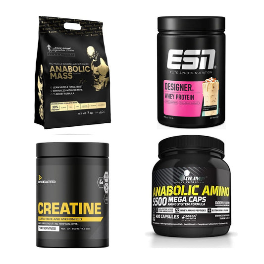 Masseaufbau für Fortgeschrittene: Kevin Levrone Anabolic + 3 weitere – alle enthaltenen Artikel