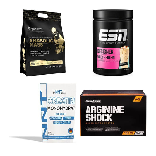 Masseaufbau für Fortgeschrittene: Kevin Levrone Anabolic + 3 weitere – alle enthaltenen Artikel