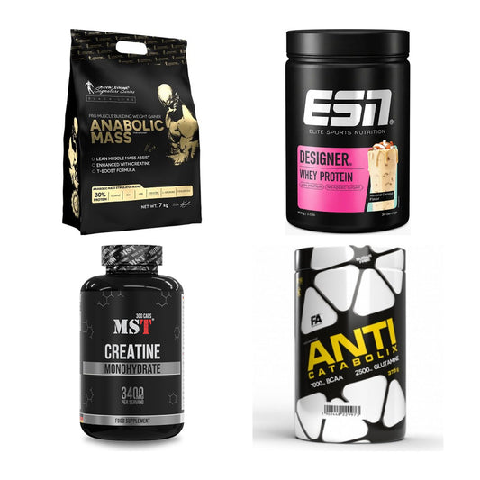 Masseaufbau für Fortgeschrittene: Kevin Levrone Anabolic + 3 weitere – alle enthaltenen Artikel