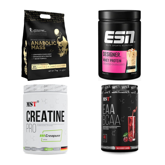 Masseaufbau für Fortgeschrittene: Kevin Levrone Anabolic + 3 weitere – alle enthaltenen Artikel