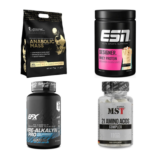 Masseaufbau für Fortgeschrittene: Kevin Levrone Anabolic + 3 weitere – alle enthaltenen Artikel