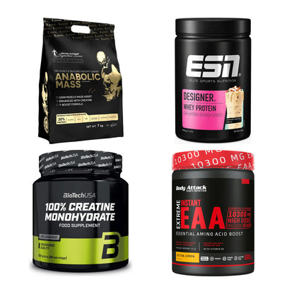 Masseaufbau für Fortgeschrittene: Kevin Levrone Anabolic + 3 weitere – alle enthaltenen Artikel