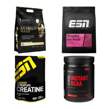 Masseaufbau für Fortgeschrittene: Kevin Levrone Anabolic + 3 weitere – alle enthaltenen Artikel