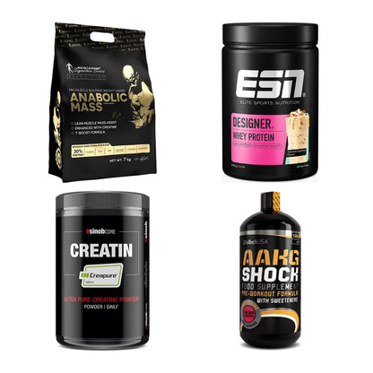 Masseaufbau für Fortgeschrittene: Kevin Levrone Anabolic + 3 weitere – alle enthaltenen Artikel