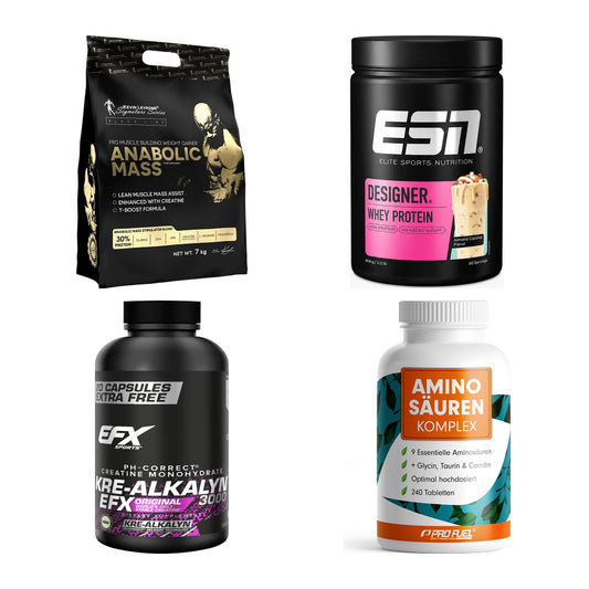 Masseaufbau für Fortgeschrittene: Kevin Levrone Anabolic + 3 weitere – alle enthaltenen Artikel