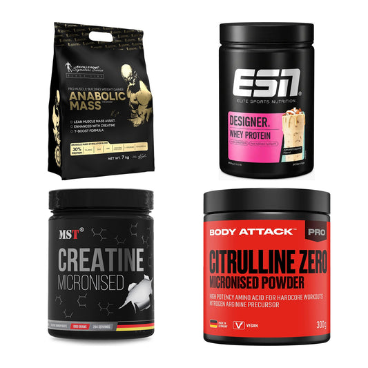 Masseaufbau für Fortgeschrittene: Kevin Levrone Anabolic + 3 weitere – alle enthaltenen Artikel