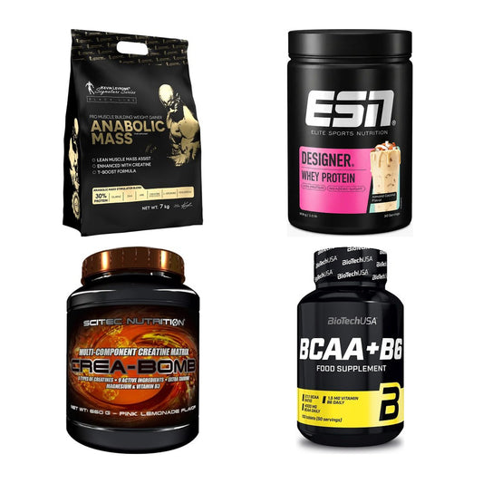 Masseaufbau für Fortgeschrittene: Kevin Levrone Anabolic + 3 weitere – alle enthaltenen Artikel