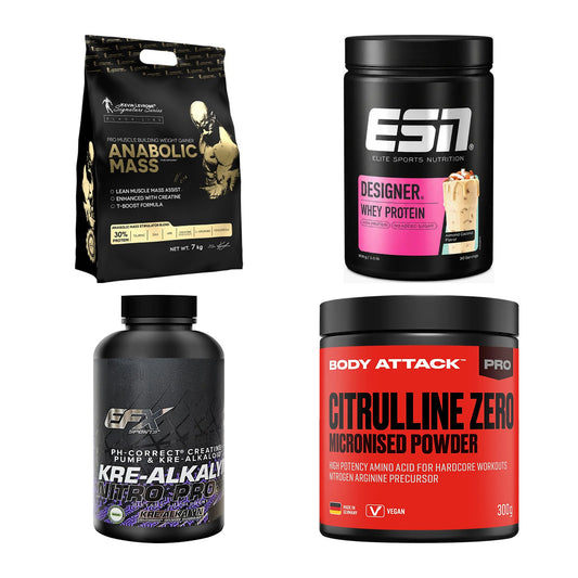 Masseaufbau für Fortgeschrittene: Kevin Levrone Anabolic + 3 weitere – alle enthaltenen Artikel
