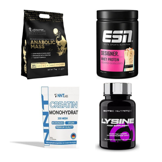 Masseaufbau für Fortgeschrittene: Kevin Levrone Anabolic + 3 weitere – alle enthaltenen Artikel