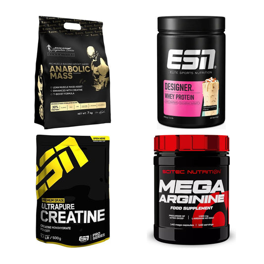 Masseaufbau für Fortgeschrittene: Kevin Levrone Anabolic + 3 weitere – alle enthaltenen Artikel