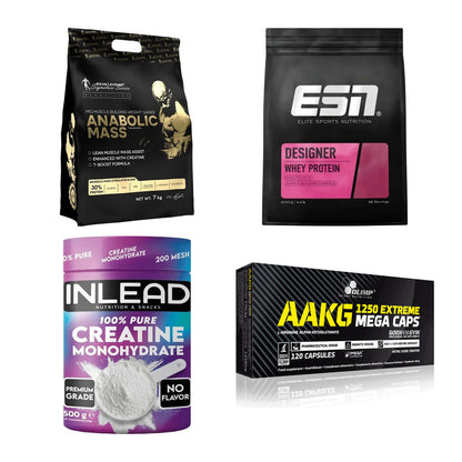 Masseaufbau für Fortgeschrittene: Kevin Levrone Anabolic + 3 weitere – alle enthaltenen Artikel